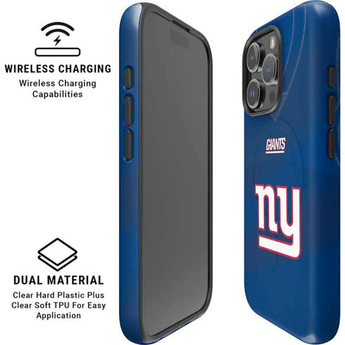 NFL New York Giants Team Jersey iPhone 16 Pro Magsafe Impact Case